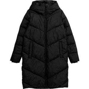 4F DOWN COAT Dámský kabát, černá, veľkosť M