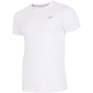 4F PÁNSKÉ TRIKO bílá XL - Pánské tričko