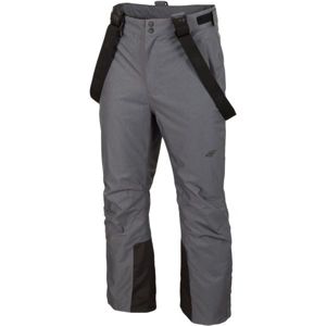 4F MEN´S SKI TROUSERS šedá M - Pánské lyžařské kalhoty