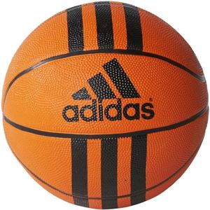 adidas 3 STRIPES MINI Basketbalový míč, Oranžová, velikost