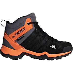 adidas TERREX AX2R MID CP K šedá 33 - Dětská outdoorová obuv