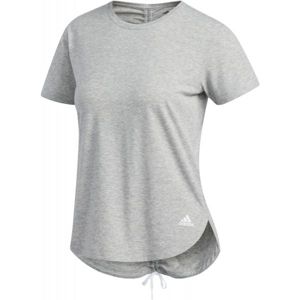 adidas ADAPT LENGTH T šedá S - Dámské tričko