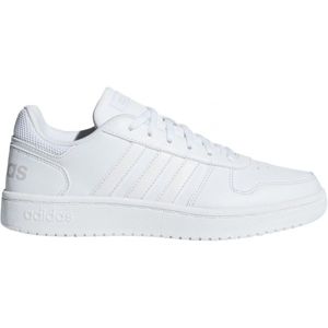 adidas HOOPS 2.0 bílá 4 - Dámské volnočasové boty