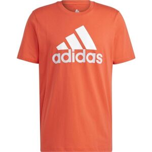 adidas BIG LOGO TEE Pánské tričko, oranžová, velikost