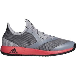 adidas ADIZERO DEFIANT BOUNCE šedá 9.5 - Pánská tenisová obuv