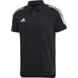 adidas CONDIVO20 POLO Pánské polo tričko, černá, velikost XXXL