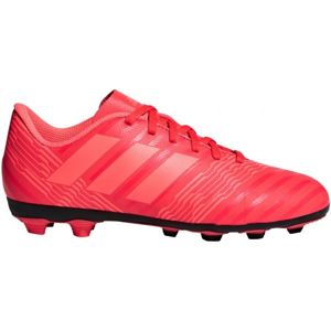 adidas NEMEZIZ 17.4 FxG J červená 4 - Dětská fotbalová obuv