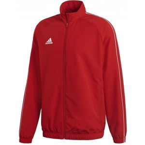 adidas CORE18 PRE JKT červená XL - Sportovní pánská bunda