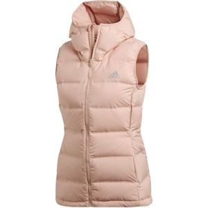 adidas WOMEN HELIONIC DOWN VEST růžová XS - Dámská vesta
