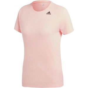 adidas D2M TEE LOSE světle růžová XS - Dámské triko