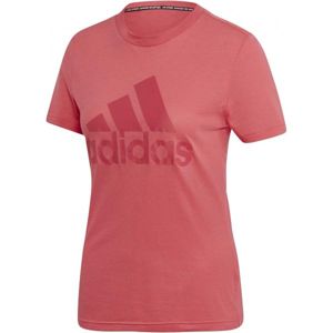 adidas W MH BOS TEE růžová XL - Dámské tričko