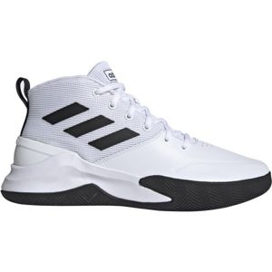 adidas OWNTHEGAME Pánská basketbalová obuv, bílá, velikost 45 1/3