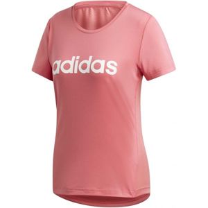 adidas W D2M LO TEE růžová S - Dámské tričko