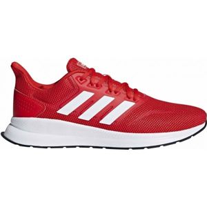 adidas RUNFALCON červená 9 - Pánská běžecká obuv