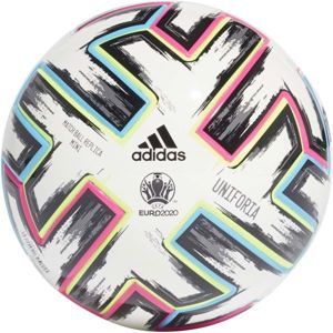 adidas UNIFORIA MINI Mini fotbalový míč, bílá, velikost 1