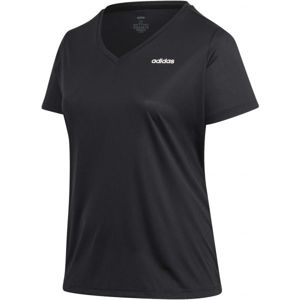 adidas D2M INC T černá 3x - Dámské sportovní tričko