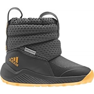 adidas RAPIDASNOW I tmavě šedá 25 - Dětská zimní obuv