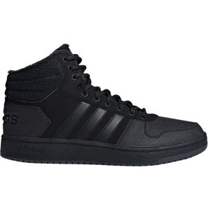 adidas HOOPS 2.0 MID Pánské volnočasové boty, černá, velikost 41 1/3