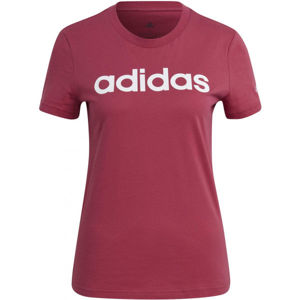 adidas LIN T Chlapecké tričko, červená, velikost 116