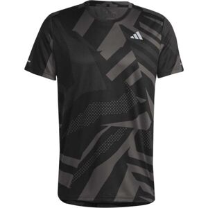 adidas OTR SEASONAL T Pánské běžecké tričko, černá, velikost L