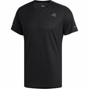 adidas RUN IT TEE Pánské běžecké tričko, Černá, velikost