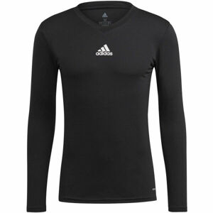 adidas TEAM BASE TEE Pánské fotbalové triko, černá, velikost XS