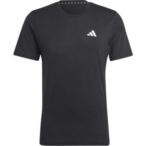 adidas TRAIN ESSENTIALS TEE Pánské tréninkové tričko, černá, veľkosť S