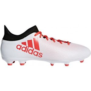 adidas X 17.3 FG bílá 8.5 - Pánská fotbalová obuv