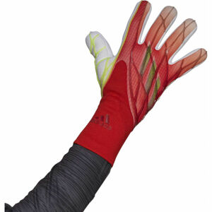 adidas X GL PRO Pánské brankářské rukavice, červená, velikost 9