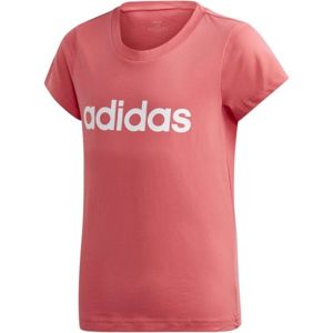 adidas YB E LIN TEE růžová 164 - Dětské triko