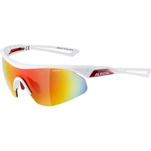 Alpina Sports NYLOS SHIELD bílá NS - Unisex sluneční brýle