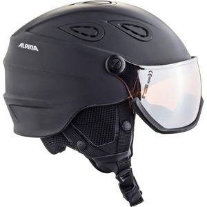 Alpina Sports GRAP VISOR 2.0 HM černá (54 - 57) - Unisex lyžařská helma