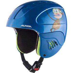 Alpina Sports CARAT modrá (48 - 52) - Dětská lyžařská helma