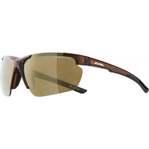 Alpina Sports DEFEY HR Unisex sluneční brýle, hnědá, velikost os