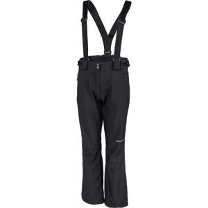 ALPINE PRO ARGA Dámské lyžařské kalhoty, černá, velikost S