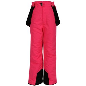 ALPINE PRO FUDO růžová 152-158 - Dětské kalhoty