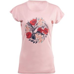 ALPINE PRO MAKIA růžová S - Dámské triko