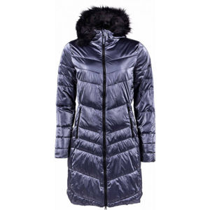 ALPINE PRO ZARAMA Dámský zimní kabát, tmavě modrá, velikost