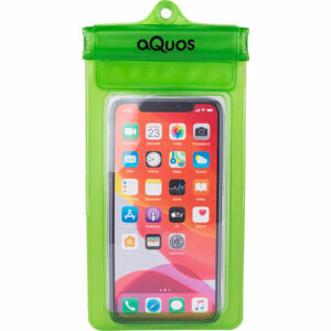 AQUOS PHONE DRY BAG Vodotěsné pouzdro na mobil, zelená, velikost os