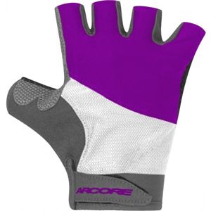 Arcore ER07 fialová S - Cyklistické rukavice