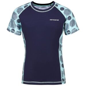 Arcore MANDISA Dívčí běžecké triko, tmavě modrá, velikost 128-134