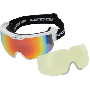 Arcore SETON Běžkařské brýle, bílá, veľkosť UNI