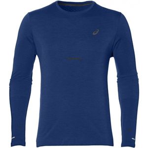 Asics SEAMLESS LS Pánské sportovní triko, tmavě modrá, velikost XL