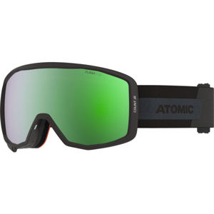 Atomic COUNT JR SPHERICAL Juniorské lyžařské brýle, černá, veľkosť UNI
