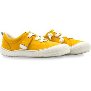 AYLLA KECK K Dětská barefoot obuv, žlutá, velikost