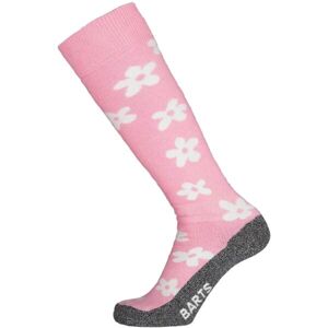 BARTS SKISOCK FLOWER Ponožky na lyže, růžová, veľkosť 39/42