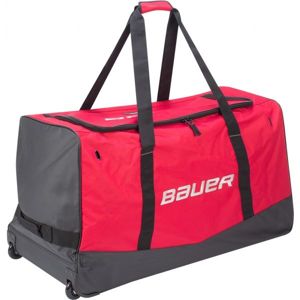Bauer 17656 CORE WHEELED BAG SR červená NS - Hokejová taška