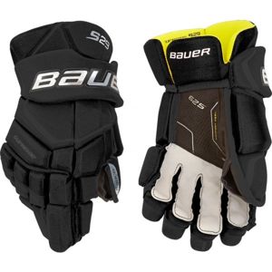 Bauer SUPREME S29 GLOVE JR Hokejové rukavice, černá, veľkosť 10