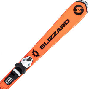 Blizzard FIREBIRD JUNIOR ORANGE + TYROLIA SLR 4.5  130 - Dětské sjezdové lyže