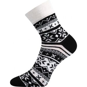 Boma PATTE 024 černá 43/46 - Ponožky se zimním designem